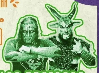 Chessman y Belcegor de Los Profanos en el cartel